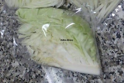 กะหล่ำปลีสด