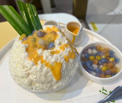 บิงซูบัวลอยซอสไข่เค็ม