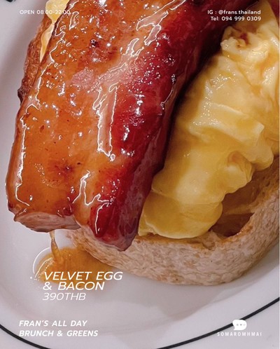 Velvet Egg & Bacon