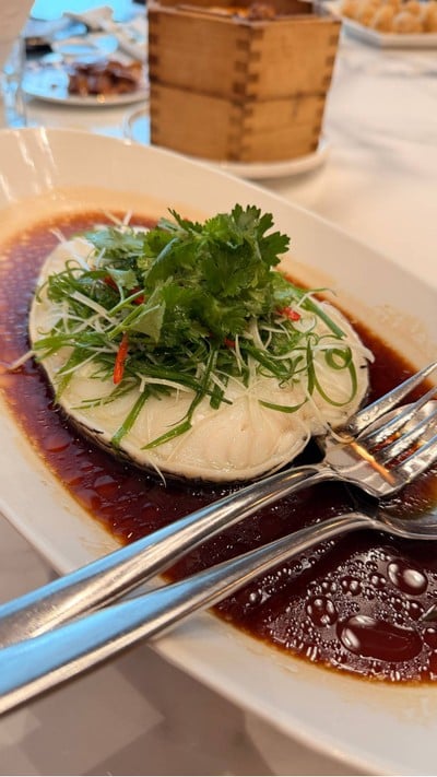 ปลาหิมะย่างซีอิ๊ว