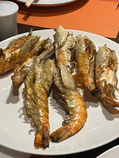 กุ้งเผา