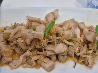 หมูสามชั้นผัดกะปิ