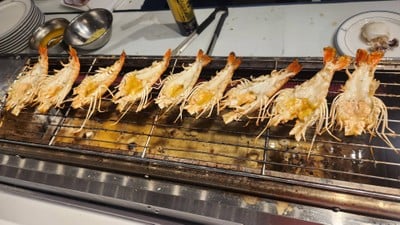 กุ้งเผา