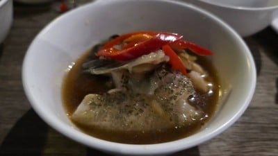 ปลาเก่านึ่งซีอิ๊ว