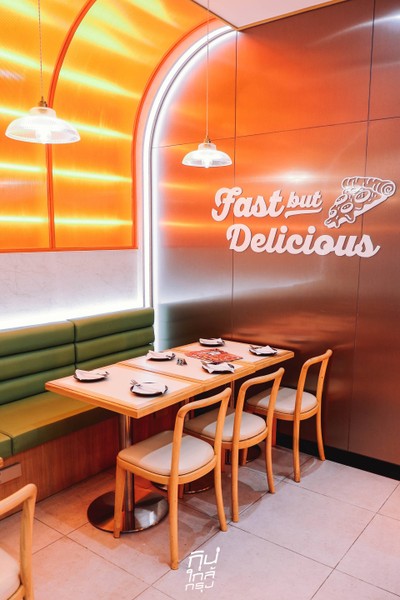 GOPIZZA พิซซ่าสไตล์เกาหลี เสิร์ฟร้อน เร็วแต่อร่อย