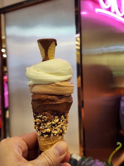 Triple Chocolate Cone