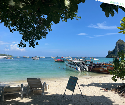 พักผ่อนบนเกาะพีพี ดอน รับประทานอาหารเที่ยง