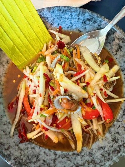 ส้มตำนัวหอยแครง