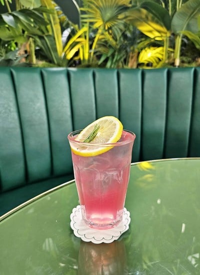 Rose Lemon Soda