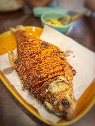 ปลาตะเพียนทอด