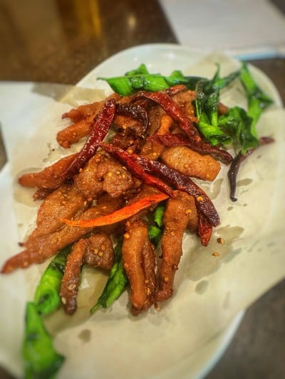 หมูทอดแดดเดียว