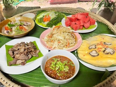 ขอบคุณรูปภาพจาก facebook บ้านริมธารโฮมสเตย์ บ้านป่าเหมี้ยง / สำหรับลงข้อมูลวงใน