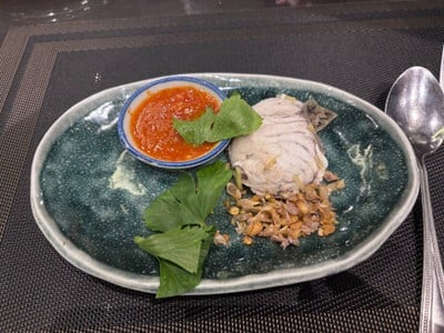 ปลากะพงลวกจิ้ม