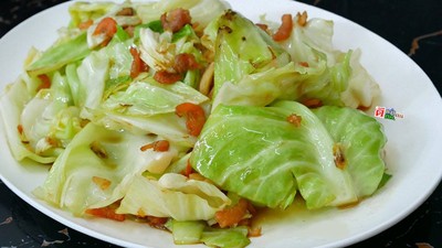 กระหล่ำผัดน้ำปลา