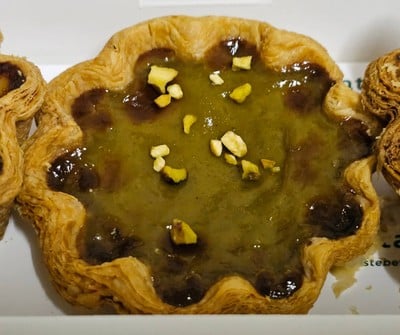 ทาร์ตไข่พิสตาชิโอ