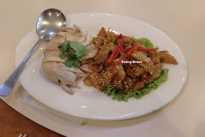 ไก่แช่เหล้าแมงกะพรุน