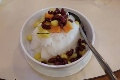 แปะก๊วยหิมะปั่น