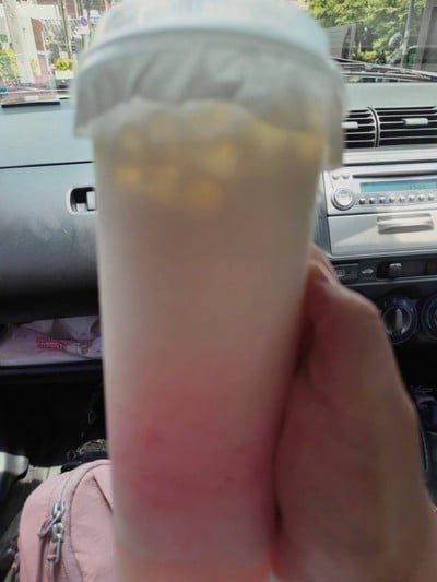 สมูทตี้โยเกิร์ตครีมชีสสตรอว์เบอร์รี่