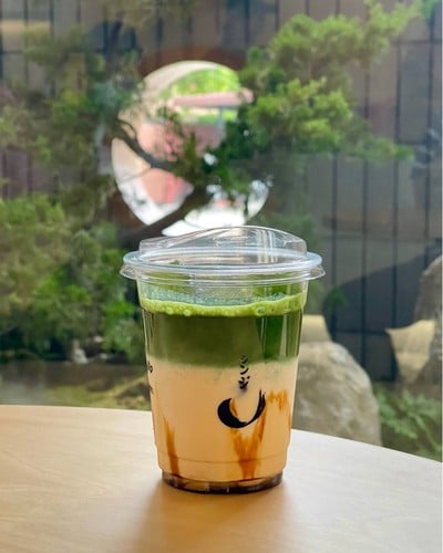 Signature Kokuto Matcha latte