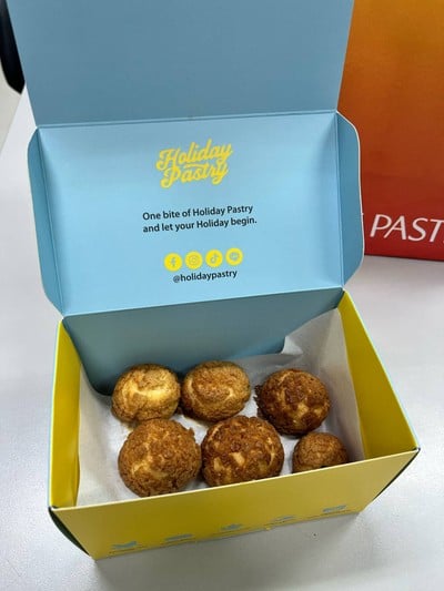 Madagascan Vanilla Salted Caramel Puff