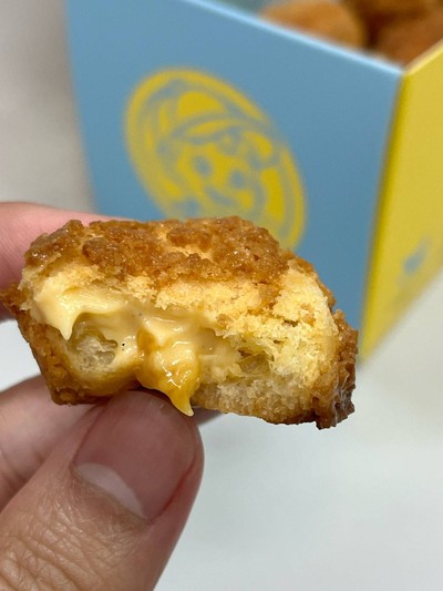 Madagascan Vanilla Salted Caramel Puff