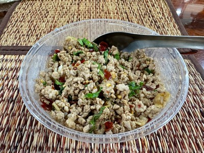 กะเพราหมูสับ