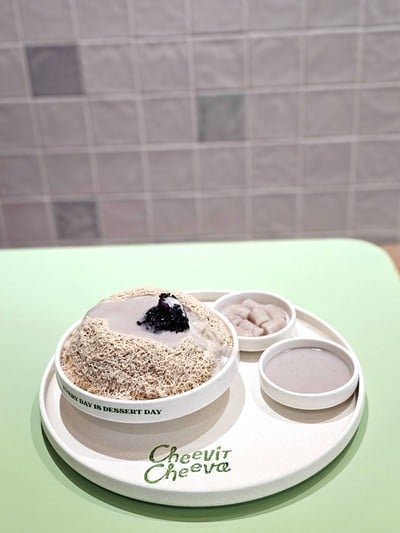 Taro Chewy Milktea Bingsu