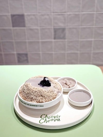 Taro Chewy Milktea Bingsu