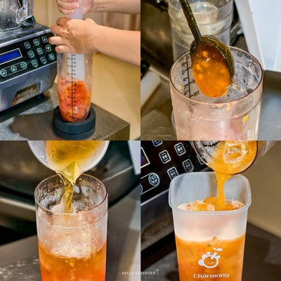 ร้าน “Charmony Fruit Tea & Cafe” คาเฟ่มู้ดดีย่านรัชดา