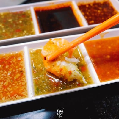 Moo Hub บุฟเฟ่ต์หมูกระทะพรีเมียม กุ้งแม่น้ำเติมได้ไม่อั้น