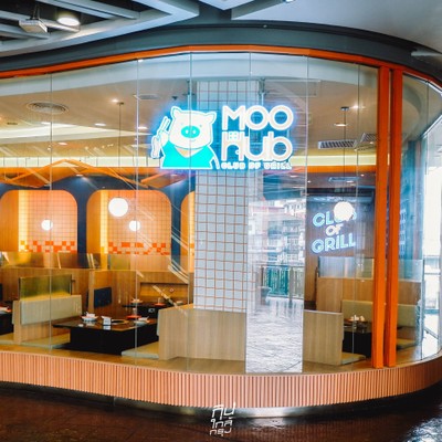 Moo Hub บุฟเฟ่ต์หมูกระทะพรีเมียม กุ้งแม่น้ำเติมได้ไม่อั้น