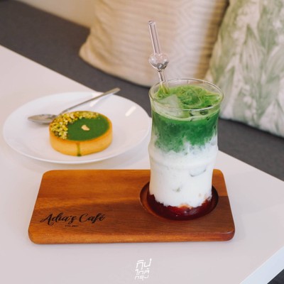 Adia's Cafe, Matcha & Brew คาเฟ่มินินอลน่ารักเอาใจสายมัทฉะ