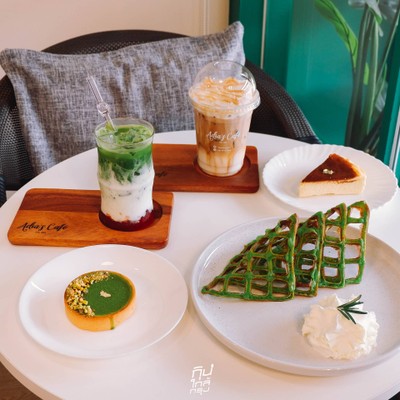 Adia's Cafe, Matcha & Brew คาเฟ่มินินอลน่ารักเอาใจสายมัทฉะ