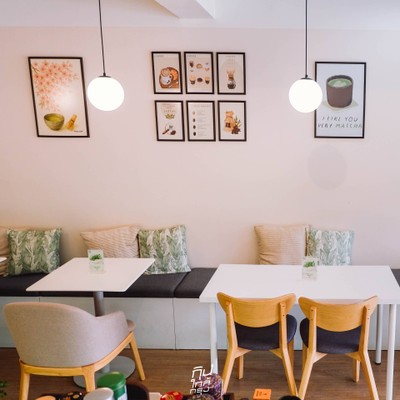 Adia's Cafe, Matcha & Brew คาเฟ่มินินอลน่ารักเอาใจสายมัทฉะ