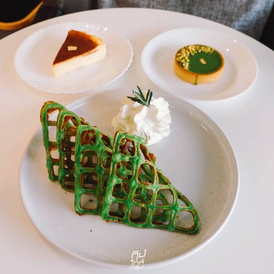 Adia's Cafe, Matcha & Brew คาเฟ่มินินอลน่ารักเอาใจสายมัทฉะ