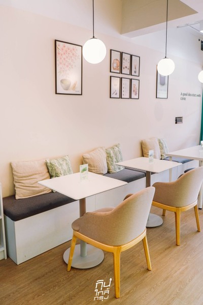 Adia's Cafe, Matcha & Brew คาเฟ่มินินอลน่ารักเอาใจสายมัทฉะ