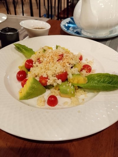 เมนู พิเศษ couscous avocado