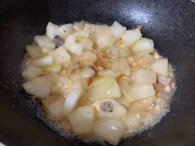 วิธีทำ ฟักผัดปลาเค็ม