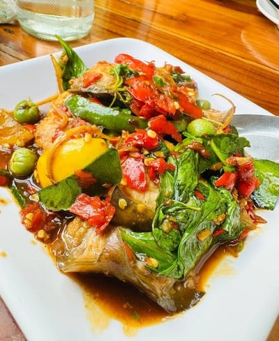 ผัดฉ่าปลาคัง