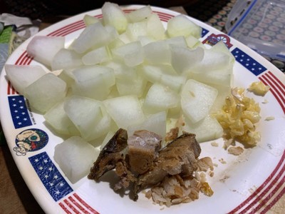 วิธีทำ ฟักผัดปลาเค็ม