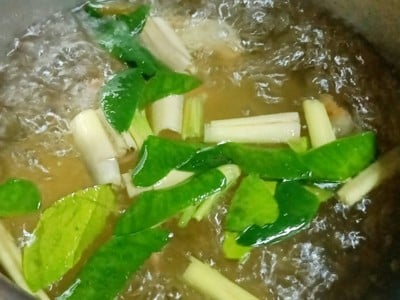 วิธีทำ ต้มยำขาหมู