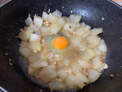 วิธีทำ ฟักผัดปลาเค็ม