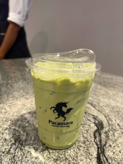 Iced Japanese Matcha Latte