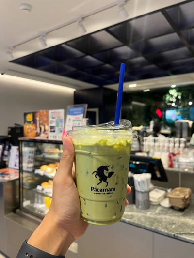 Iced Japanese Matcha Latte