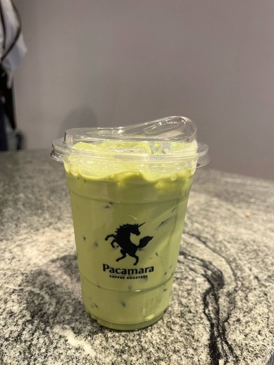 Iced Japanese Matcha Latte