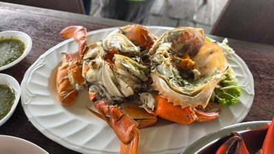 ปูไข่นึ่ง