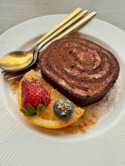 Chocolate Raspberry Roll