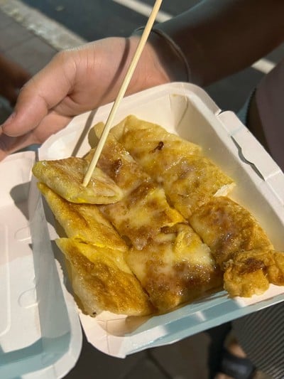 โรตีไข่+ชีส