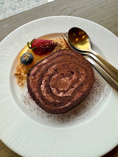 Chocolate Raspberry Roll