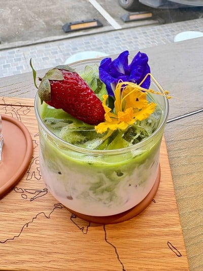 Iced Matcha Strawberry
